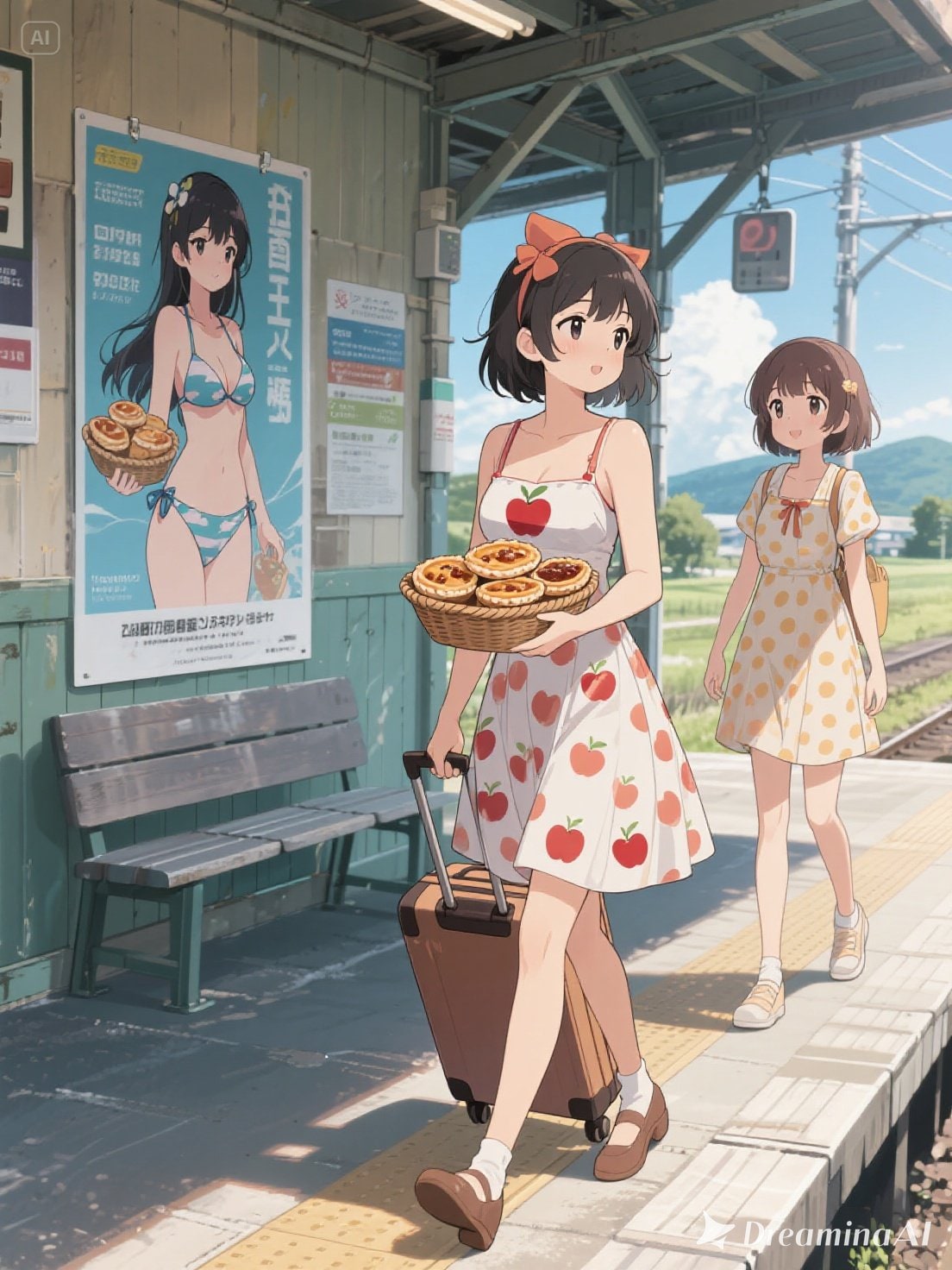 くにへかえるパイのみの張り紙のボツ画像