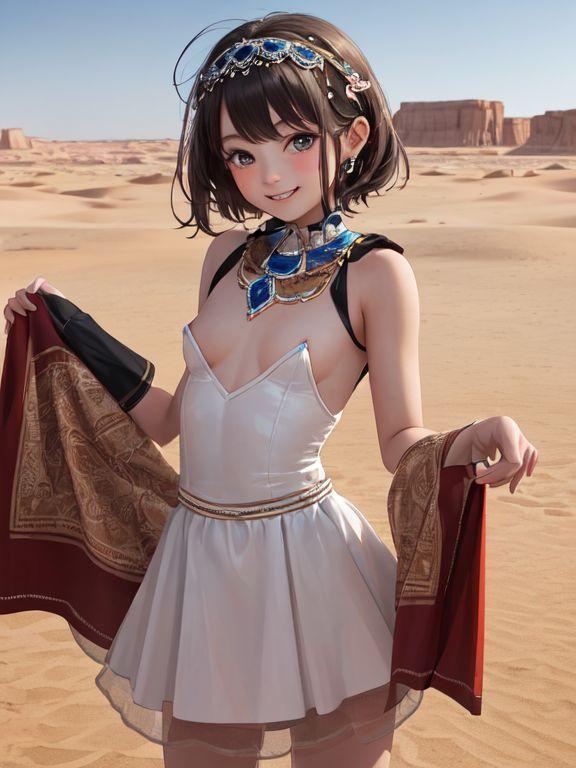 砂漠の踊り子