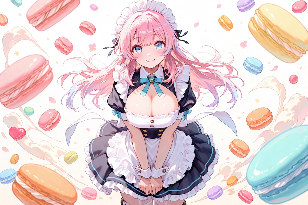 マカロンなメイドさん