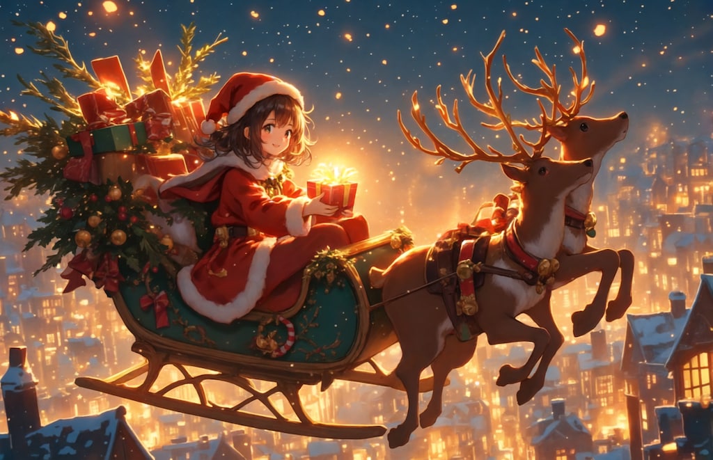 夜空を駆け、夢を届ける