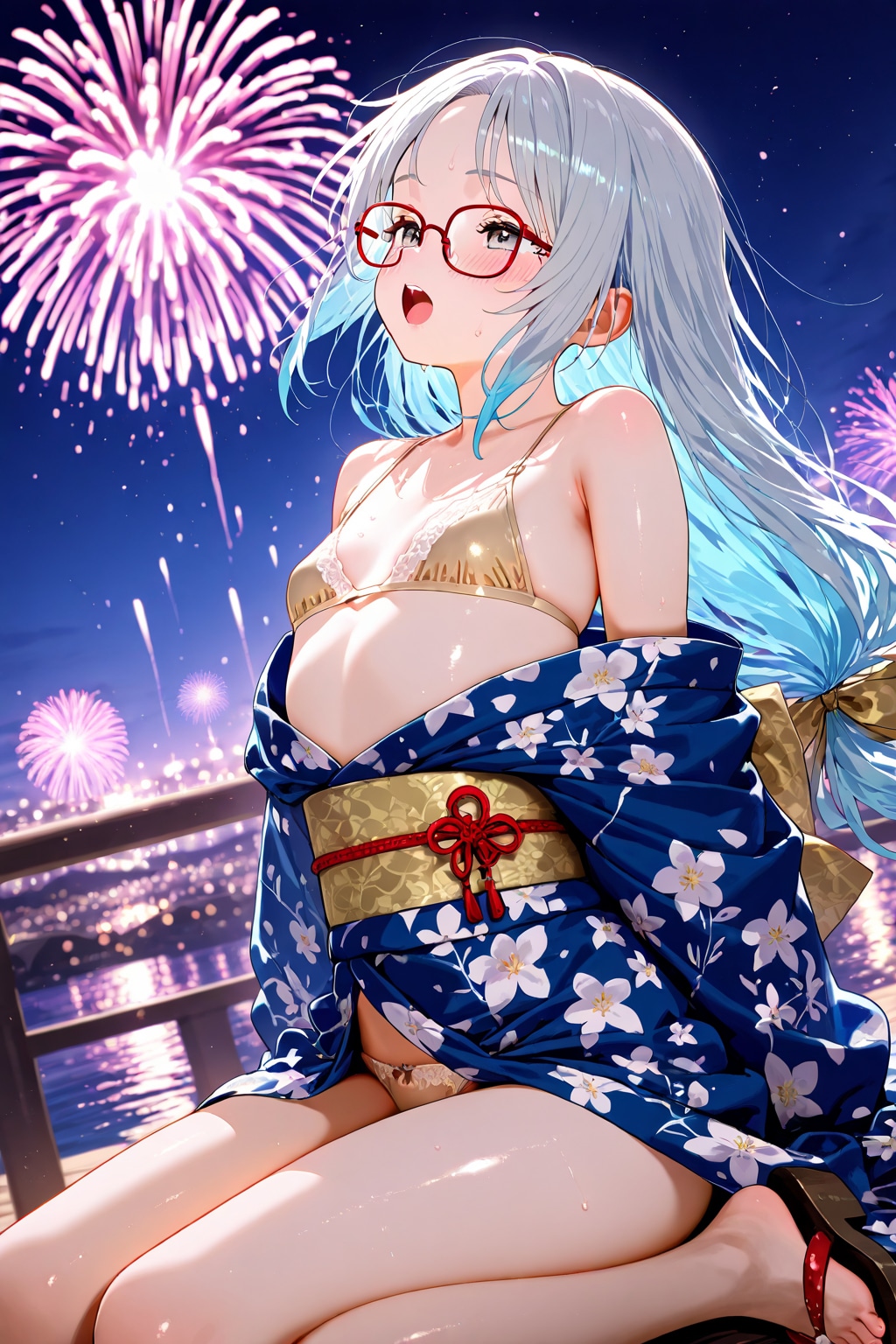 花火どころじゃ…