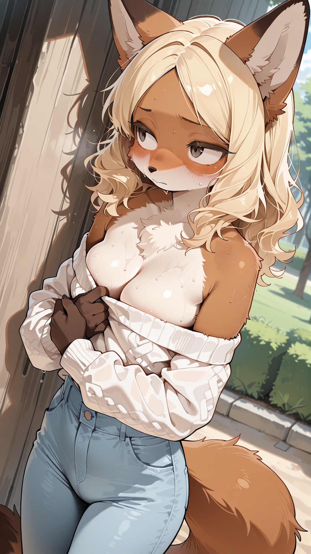 ここで？