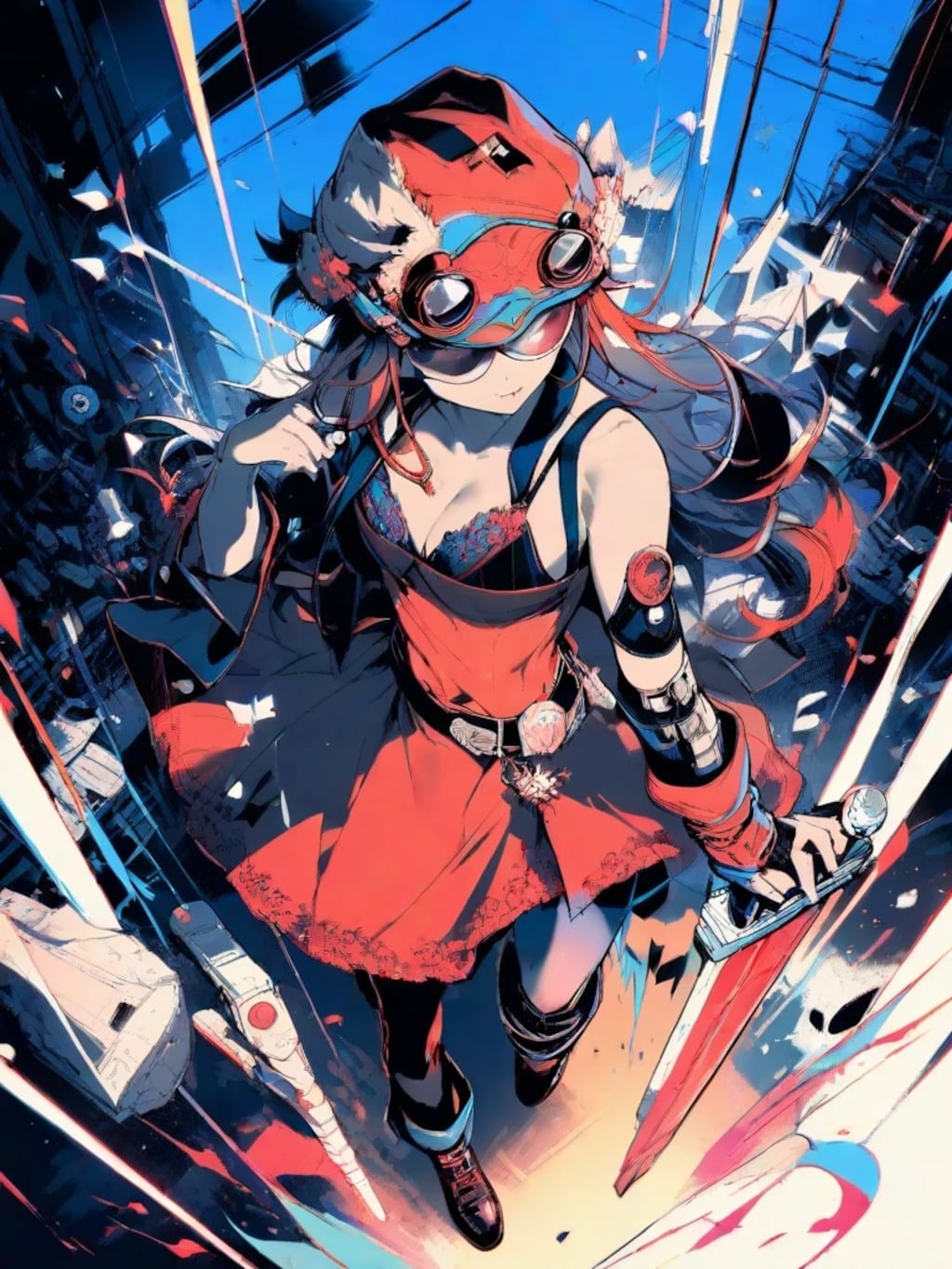 ゴミゴミしてるわね