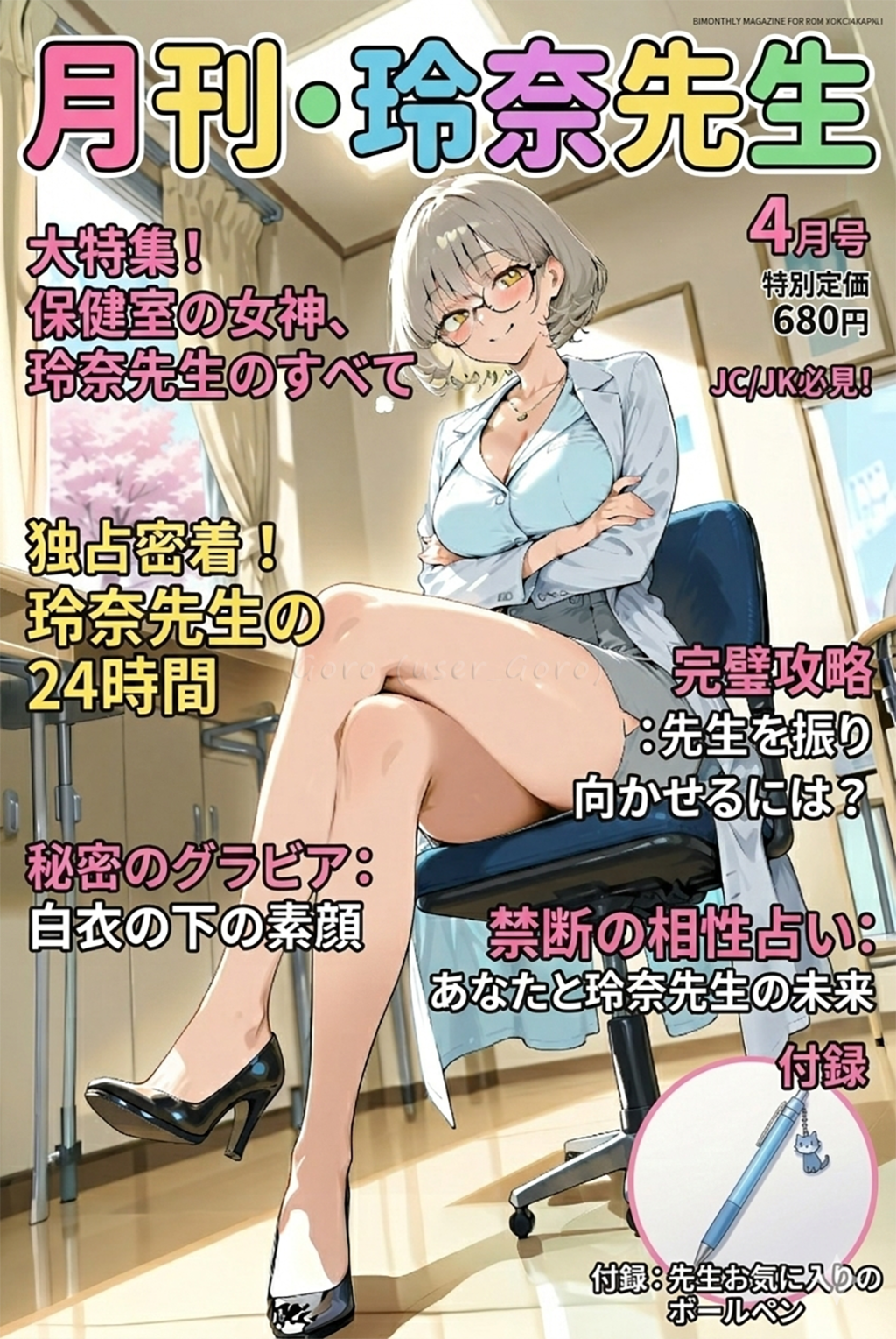 JK必見 月刊・玲奈先生