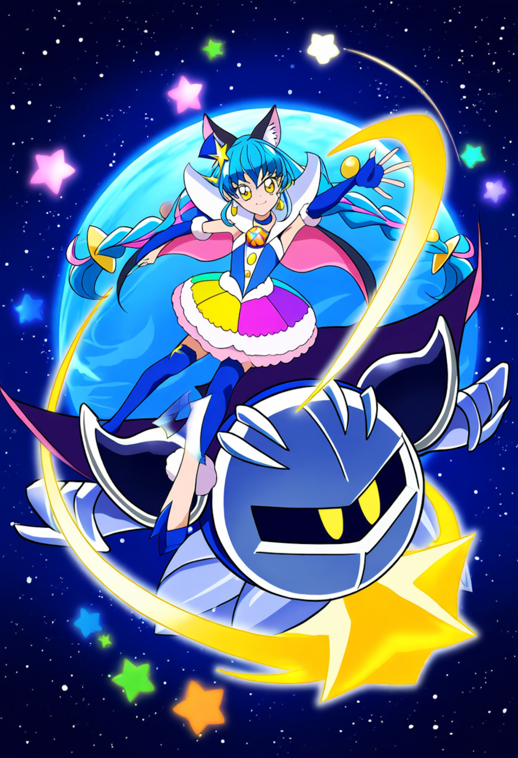 キュアコスモxメタナイト