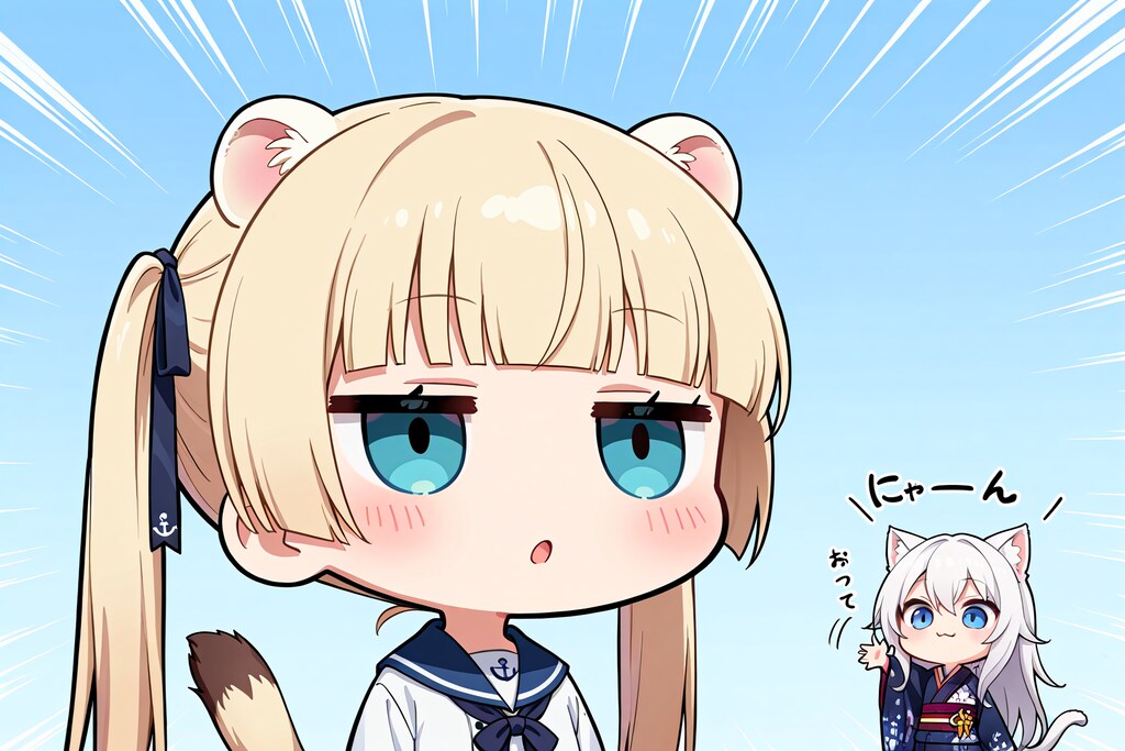 すらいむさんちのナナシィちゃんにケモミミ生やしたった！