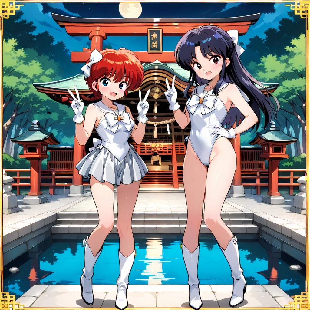 セーラーらんまー＆レイ