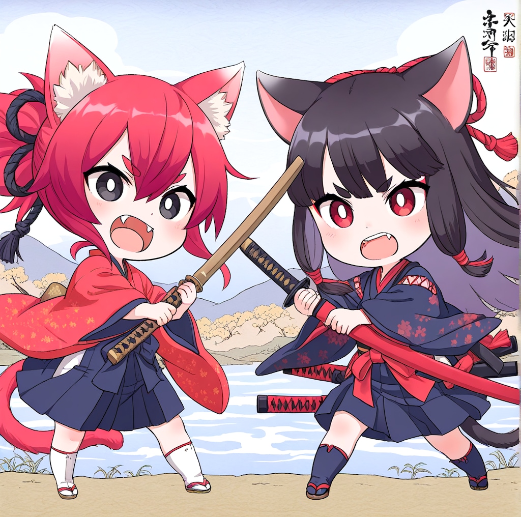 かわにゃかじまのたたかい！！