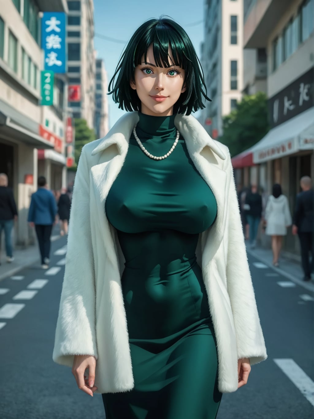 "アニメキャラを実写で再現：フブキ"