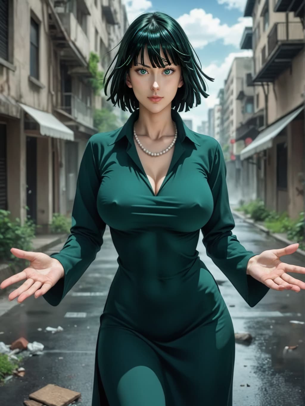 "アニメキャラを実写で再現：フブキ"