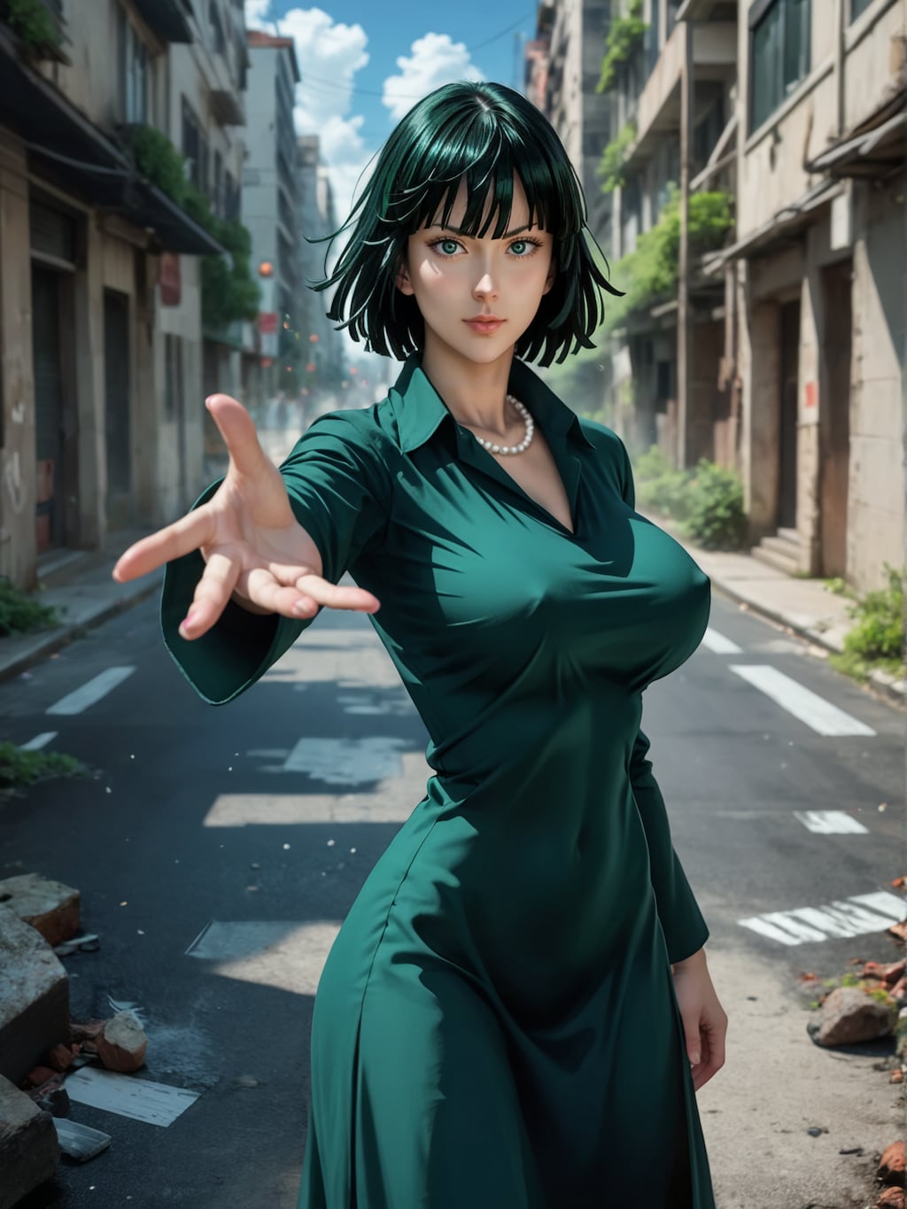 "アニメキャラを実写で再現：フブキ"