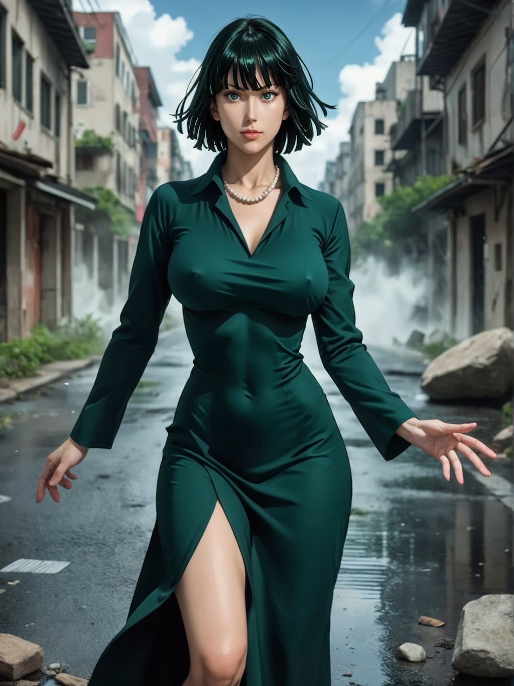 "アニメキャラを実写で再現：フブキ"