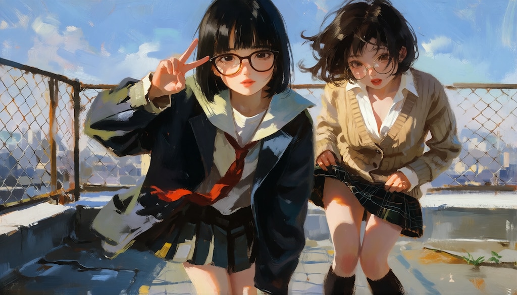 想い出の屋上