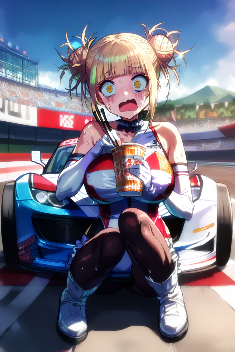 隠れて食べている所をバレてしまった集 | の人気AIイラスト・グラビア