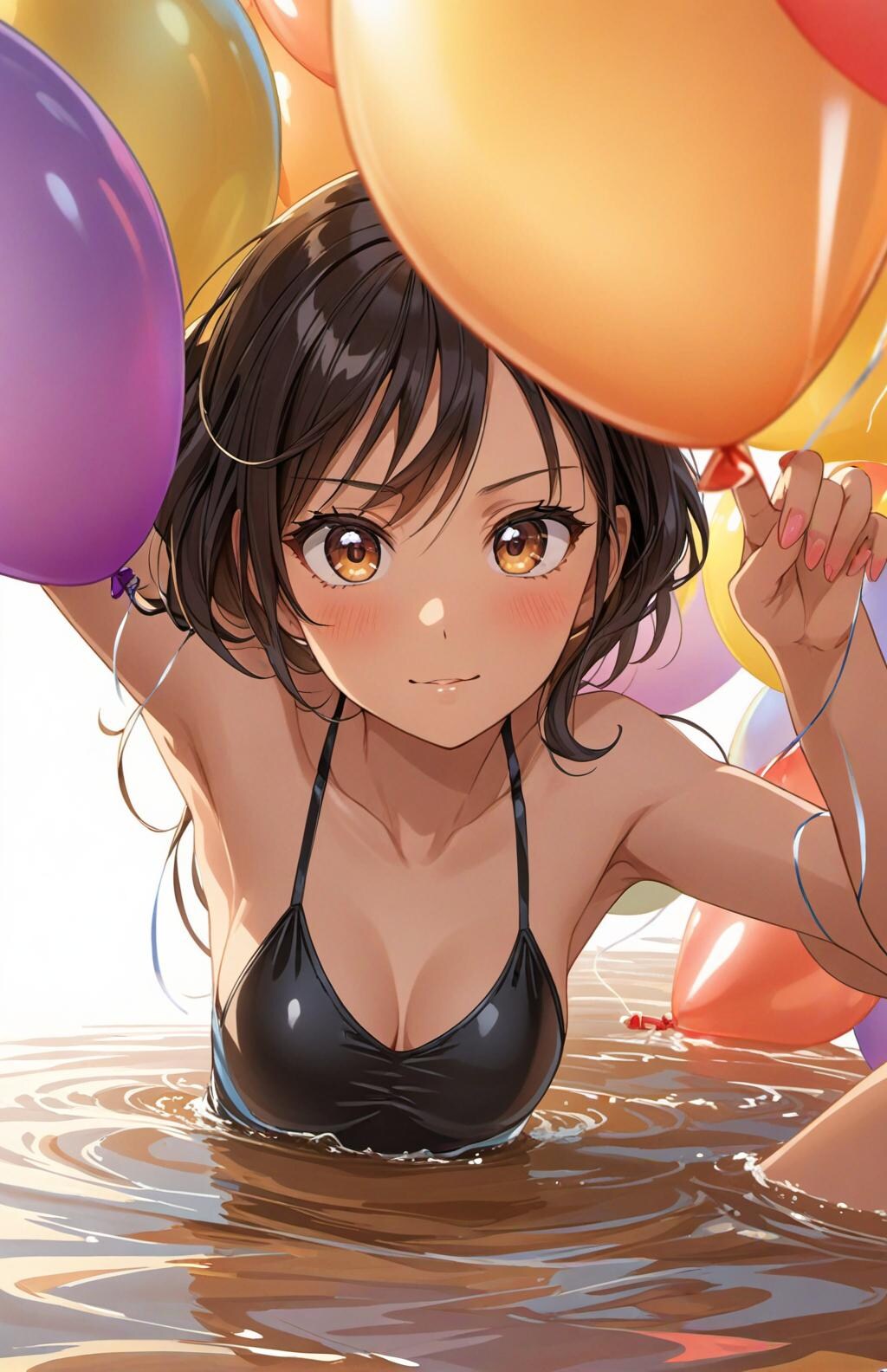 泳ぎましょう？