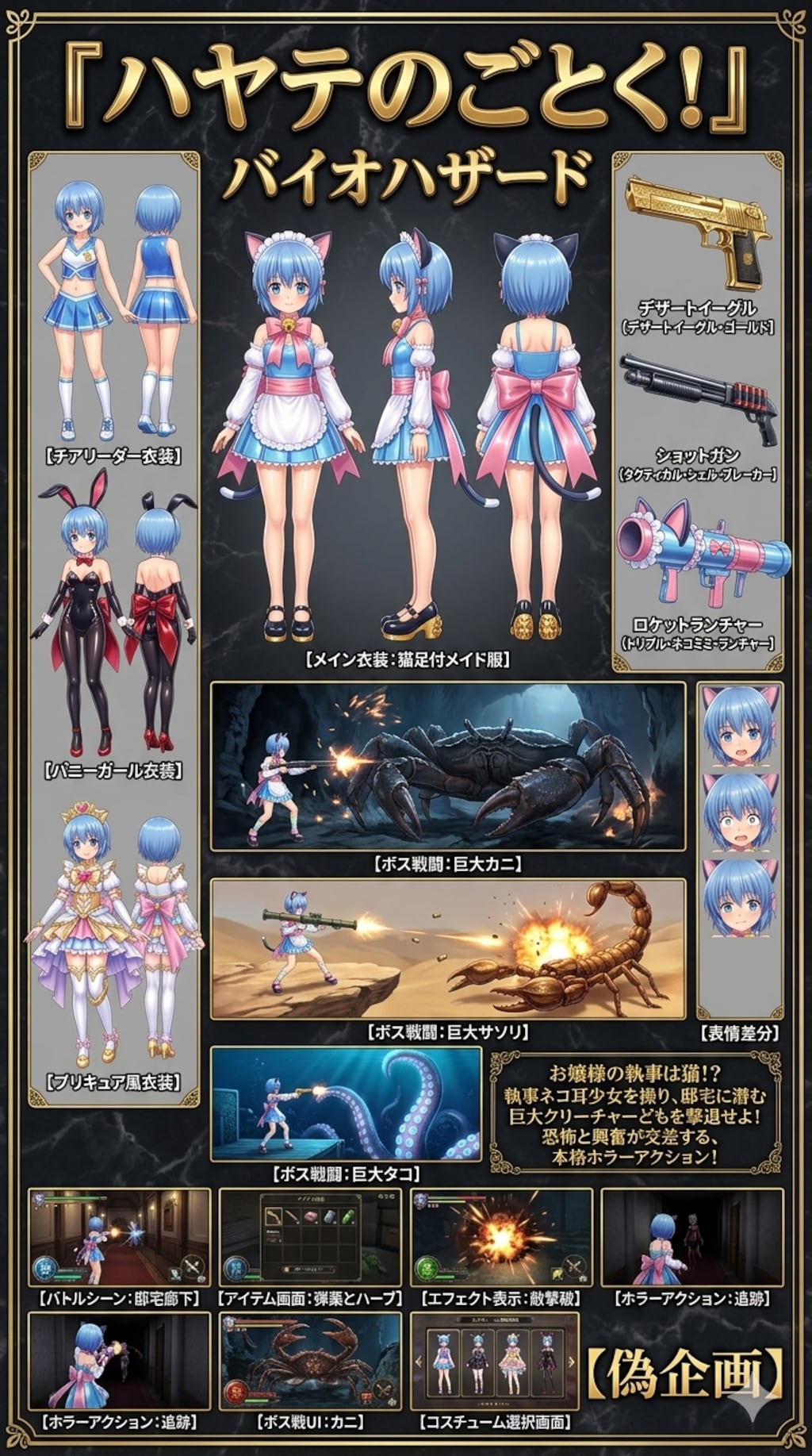 ハヤテのごとく　バイオハザード