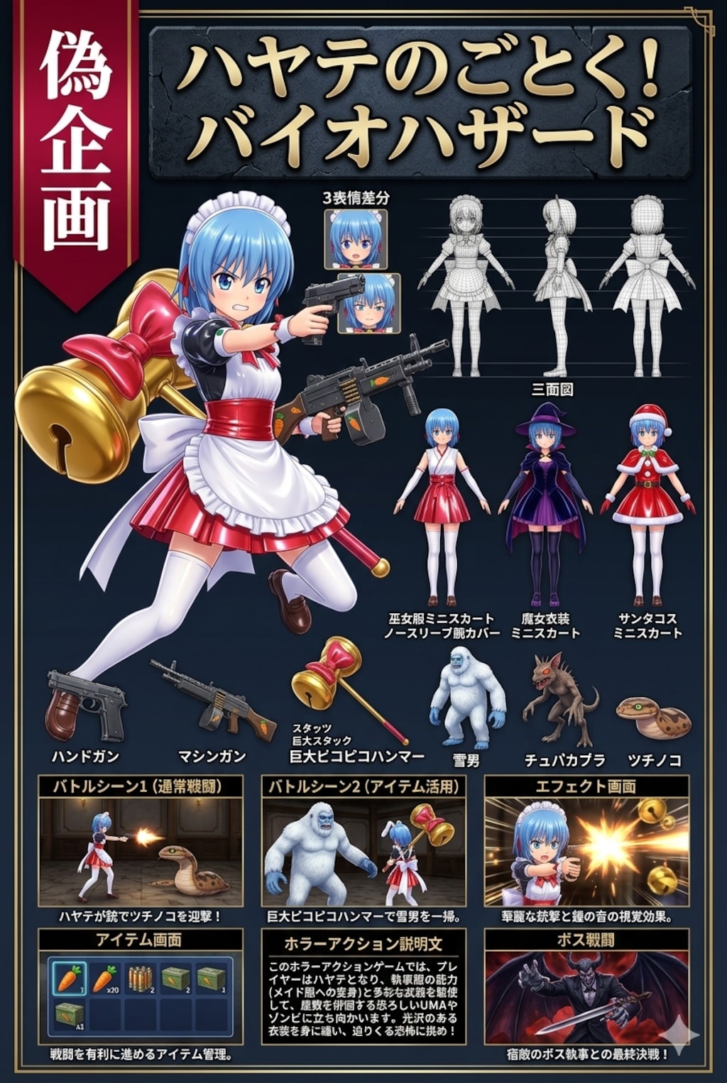 ハヤテのごとく　バイオハザード