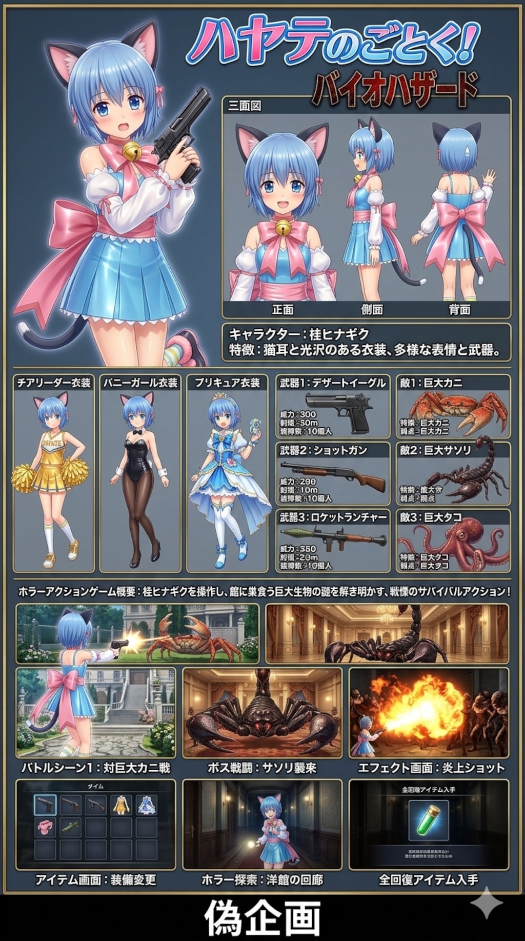 ハヤテのごとく　バイオハザード