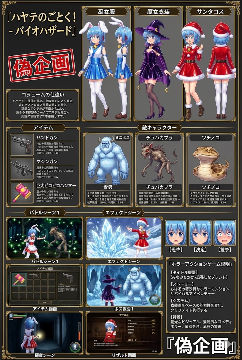 ハヤテのごとく　バイオハザード