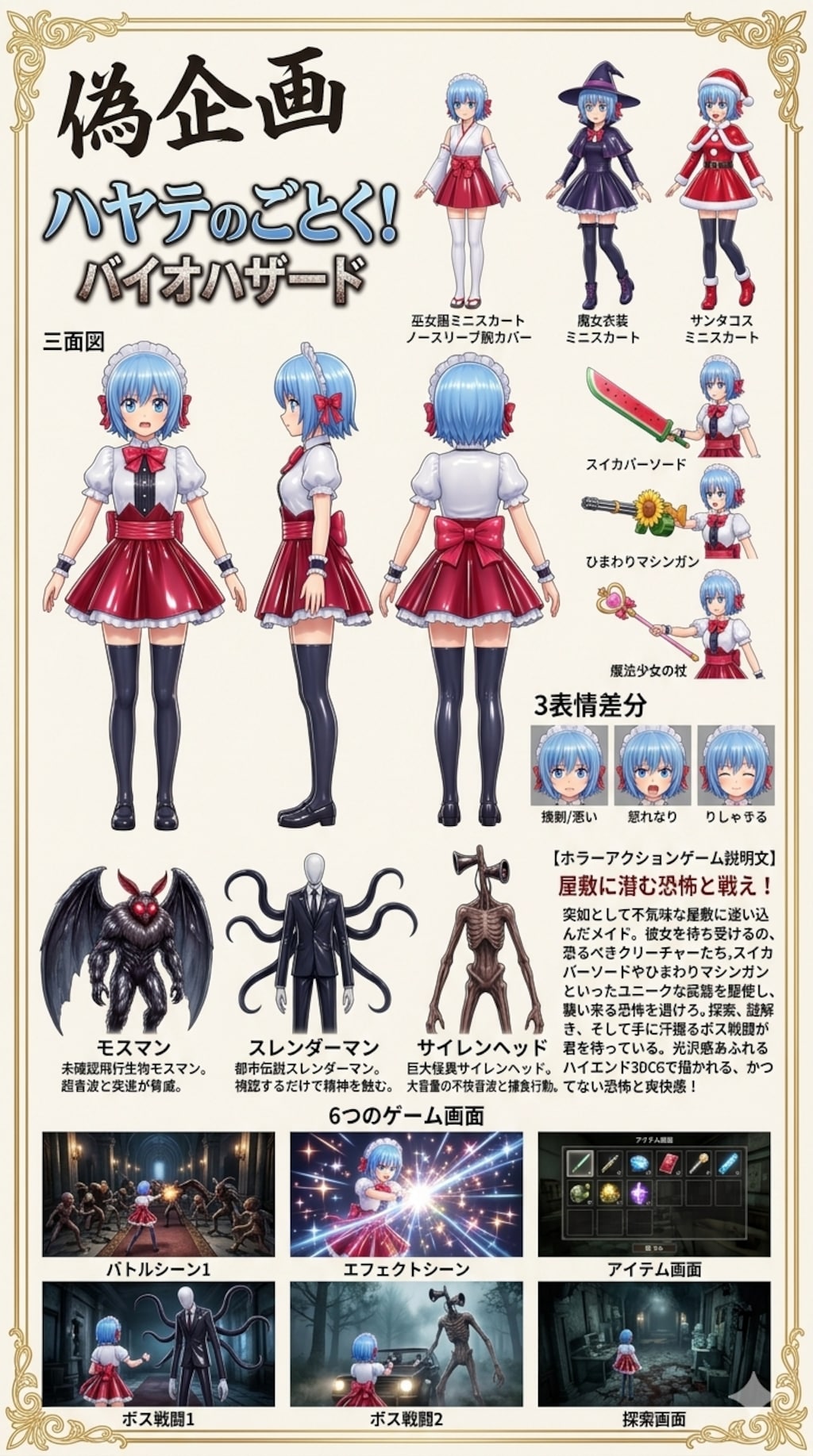 ハヤテのごとく　バイオハザード