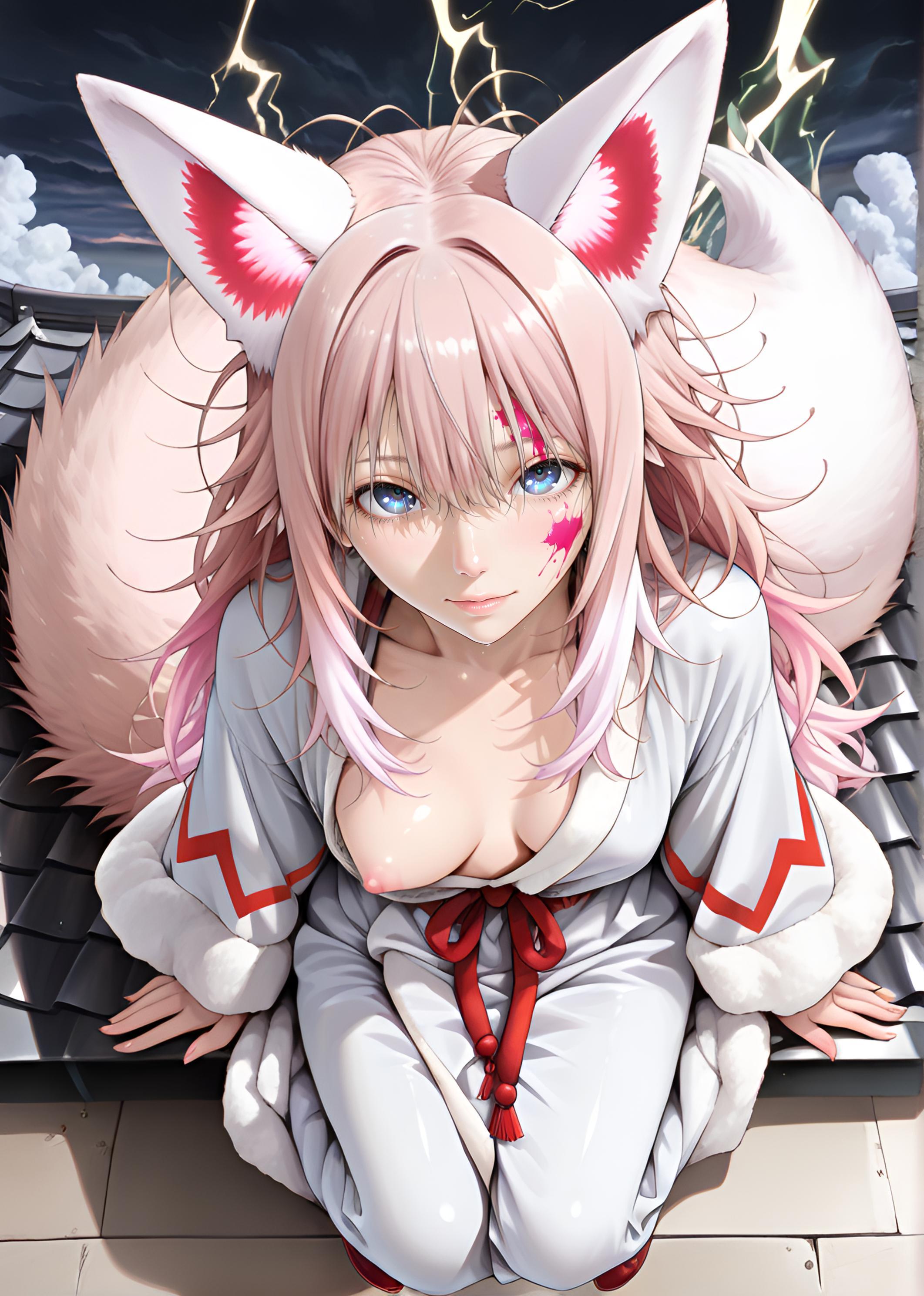 夜桜明里（YozakuraAkari）人間ってのはそんなに乳首に興味があるのか？