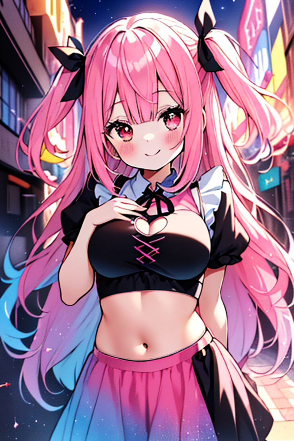 地雷系のディアンドルの女の子です。少女漫画版