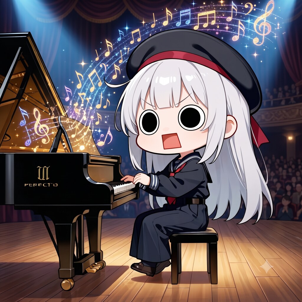 ピアノ演奏えらいこっちゃ嬢