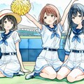 野球の応援少女 2枚目