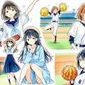 野球の応援少女 3枚目