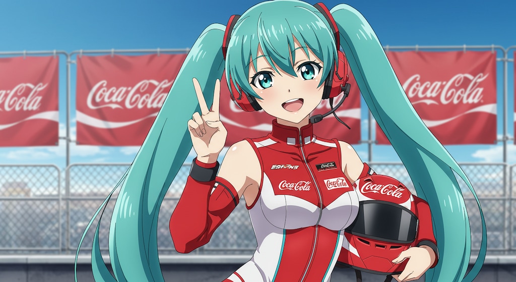 コカ・コーラレーシングスーツ初音ミク