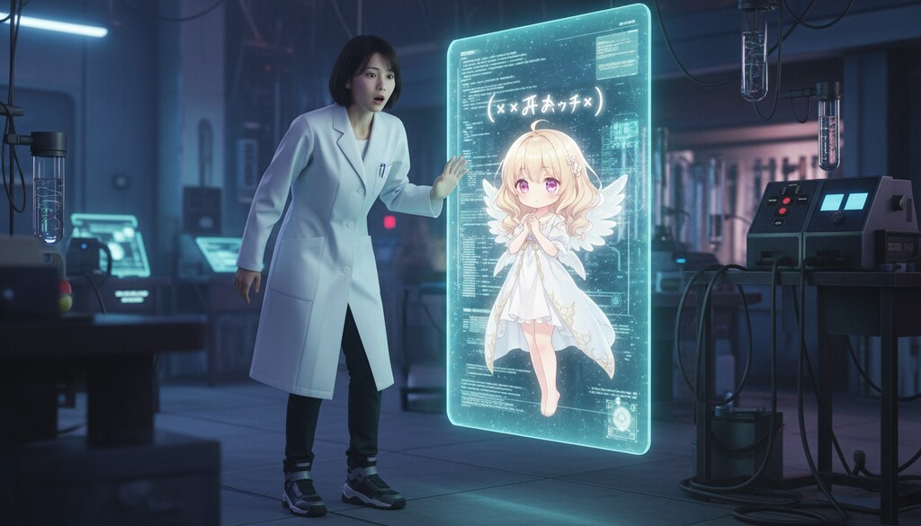 実験ログ：顔文字（デジタル生命体）の召喚に成功 #顔文字