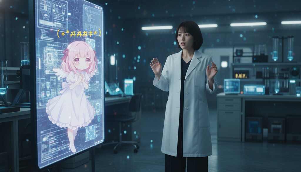 実験ログ：顔文字（デジタル生命体）の召喚に成功 #顔文字