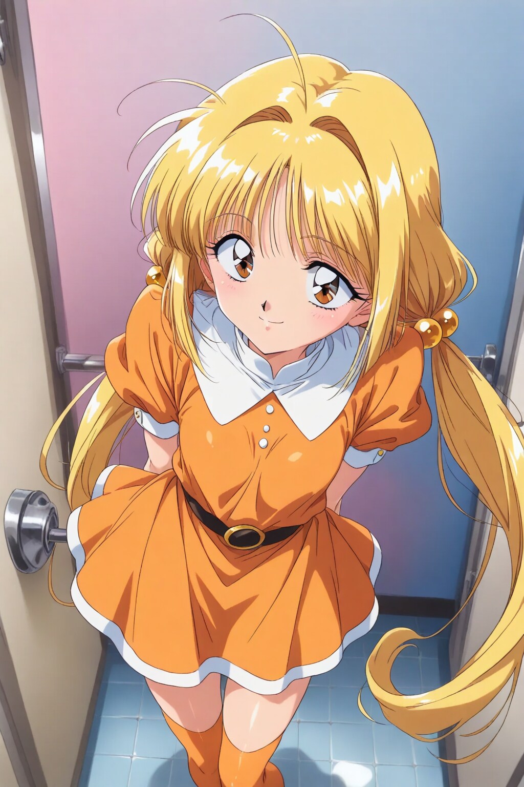 女の子の使った後すぐはダメですよ