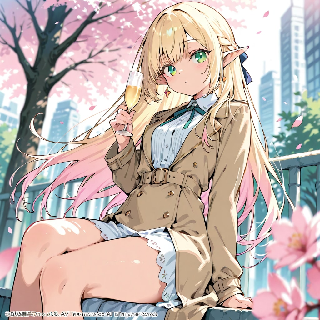 エルフの女の子