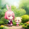 ピンクのうさぎボーイ 5枚目