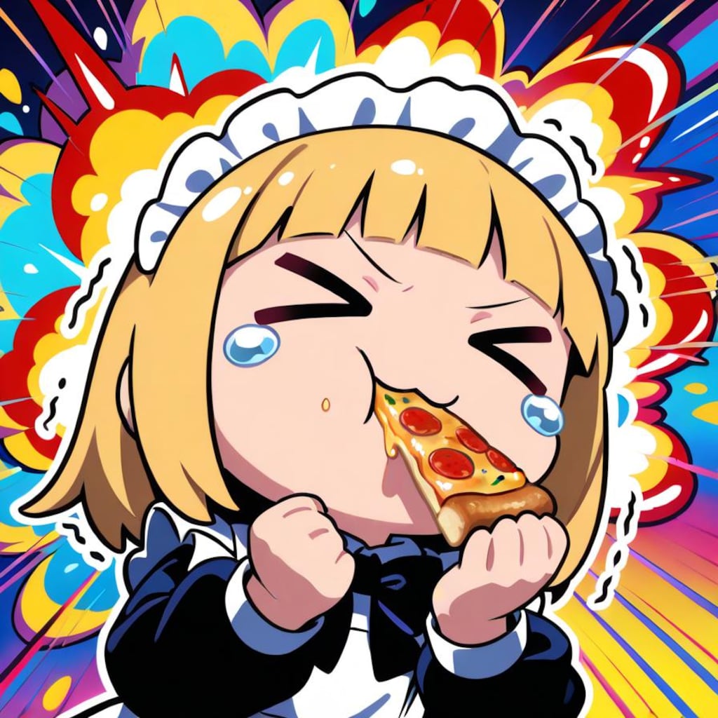 ついに…念願のッッ…！( ;>ω<)🍕✨✨