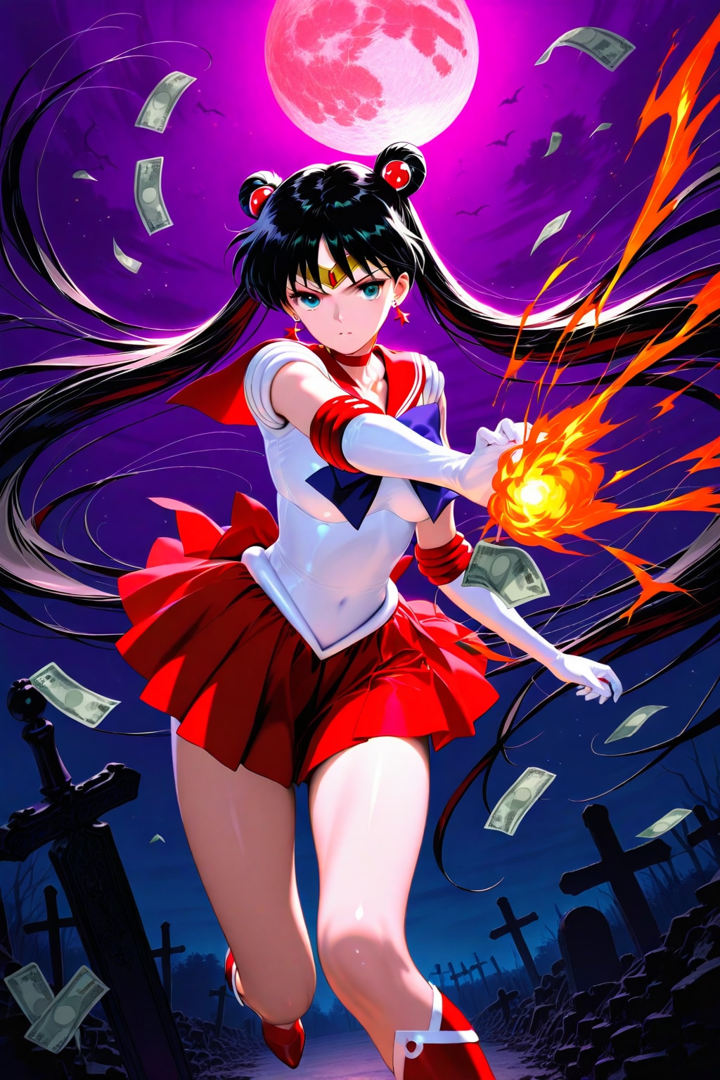 美少女戦士セーラーらんまーDRAGON第六話2 | の人気AIイラスト・グラビア