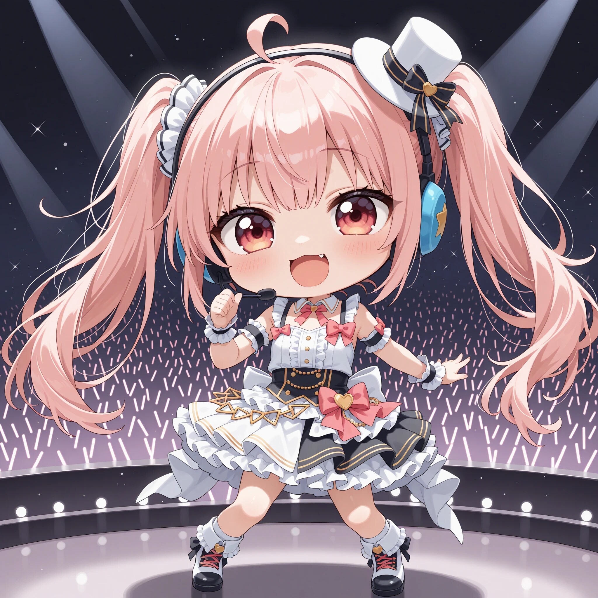 アニメで時々見る小さい帽子