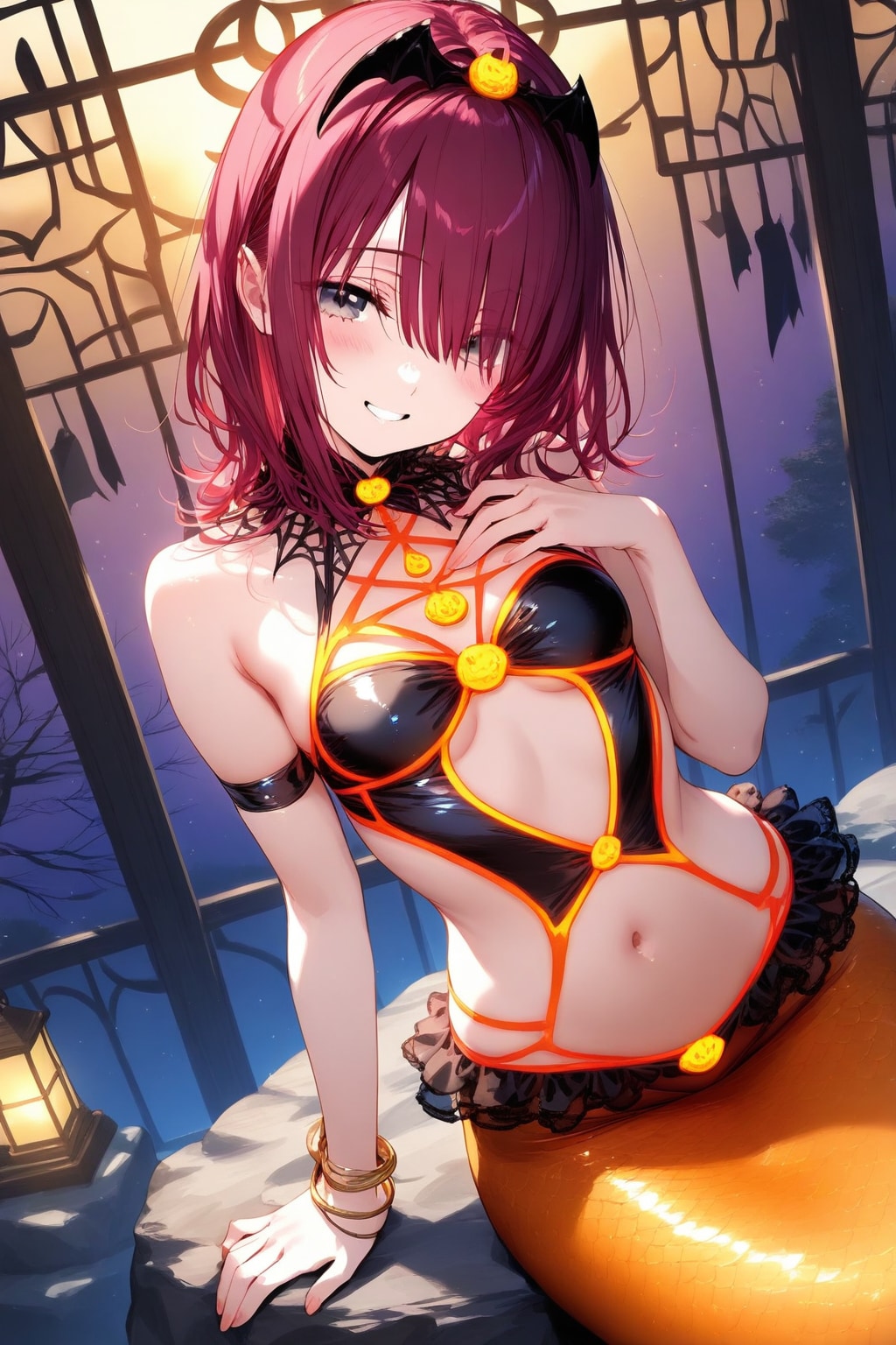 ハロウィンとネオンの人魚姫①