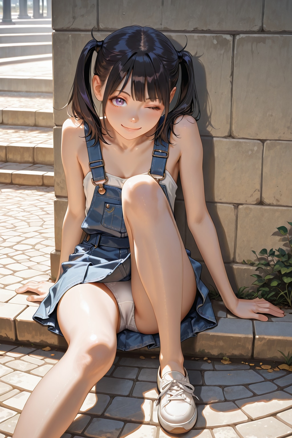 やだぁ・・見えちゃった？！