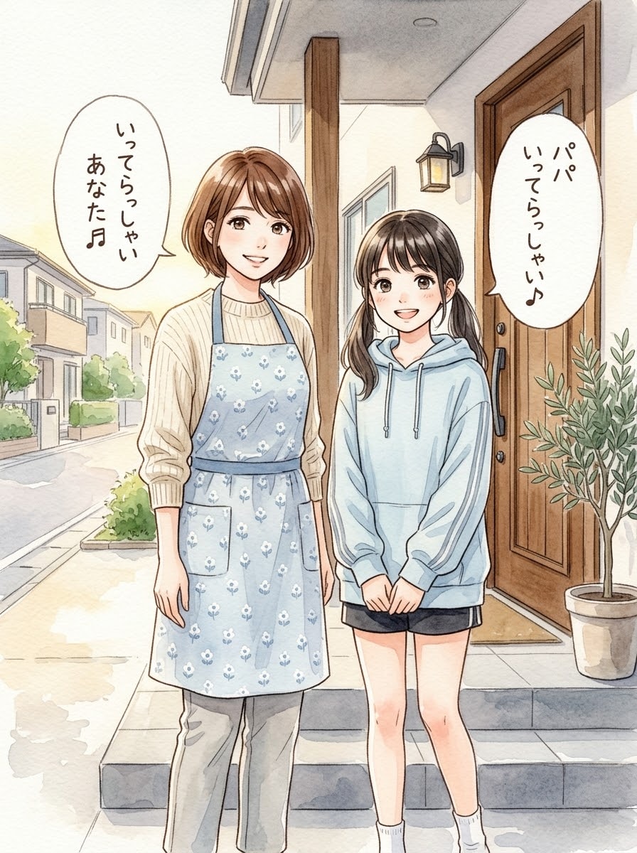 いってらっしゃい(*'▽'*) | の人気AIイラスト・グラビア