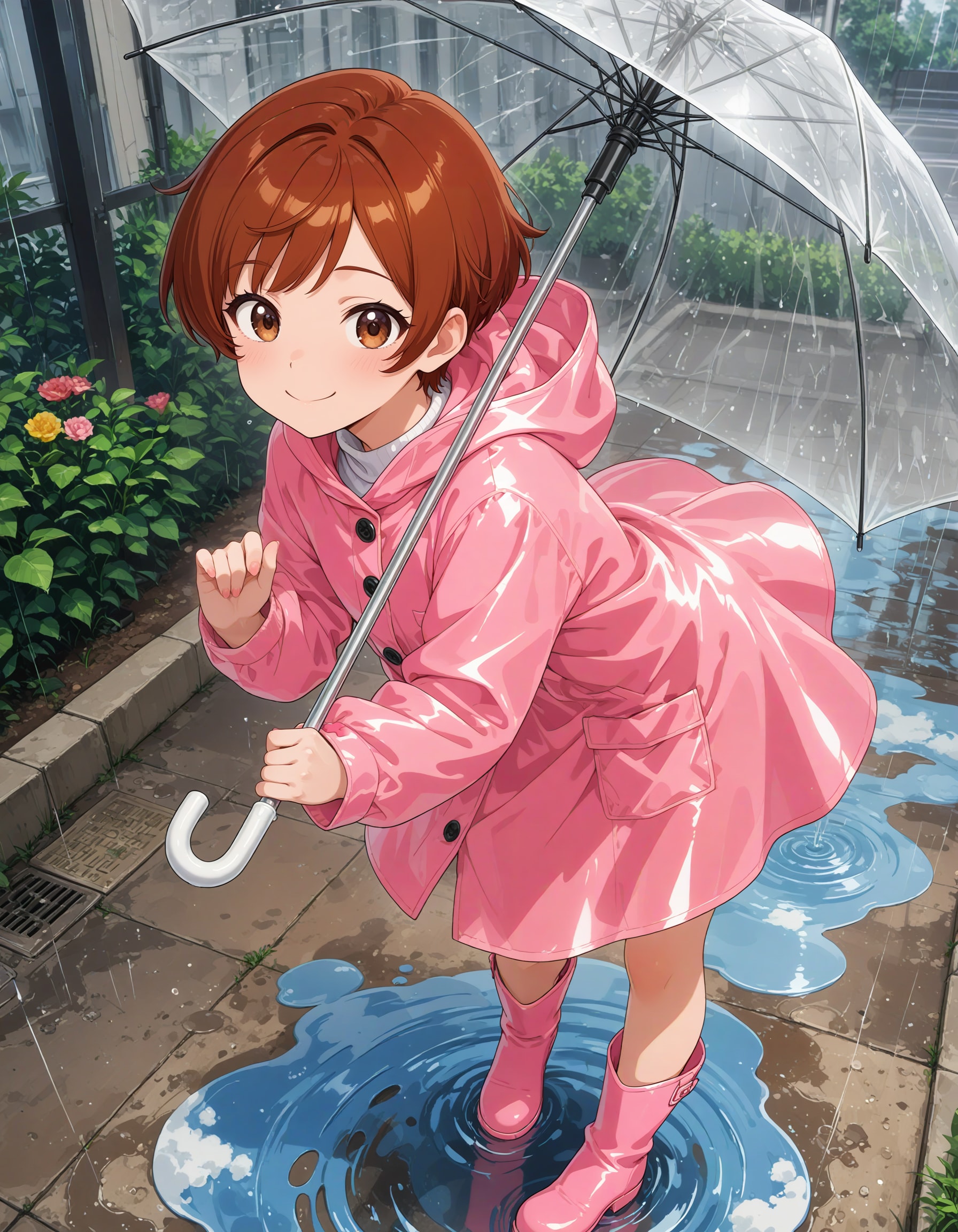 雨の日はごきげんカラー