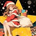 プレゼントを配るサンタクロース 2 3枚目