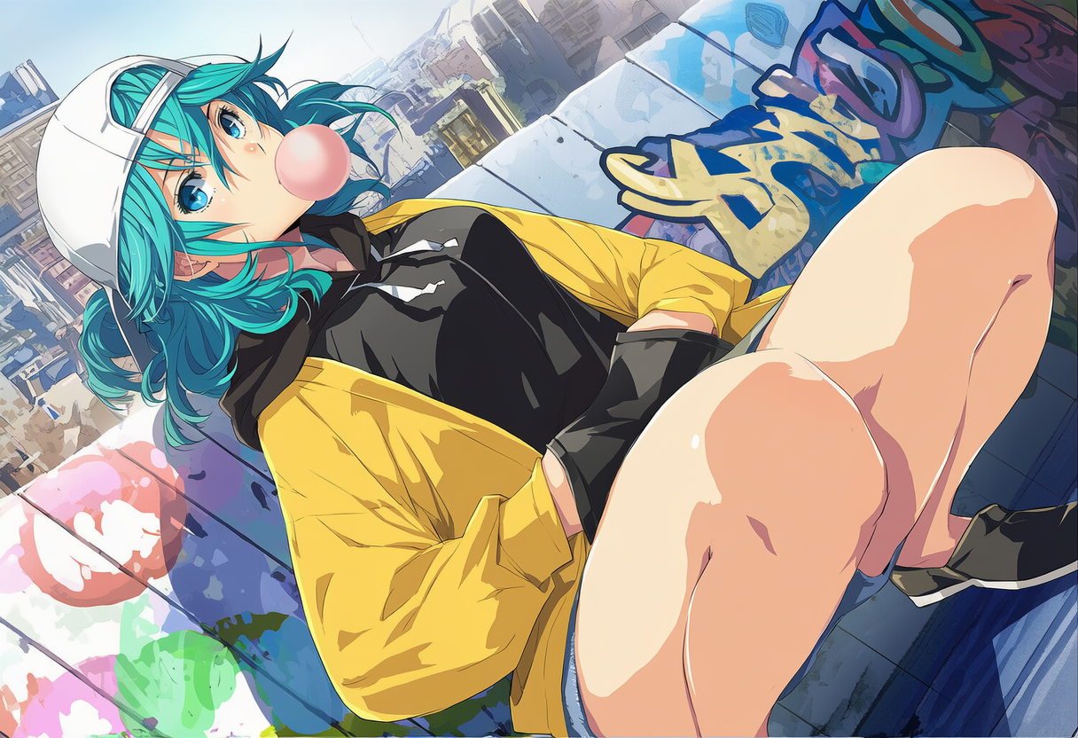 グラフィティ！ | の人気AIイラスト・グラビア