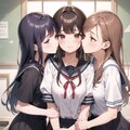 3人のセーラー服 2枚目