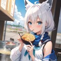 白上ラーメンチャレンジ in アメリカ 4枚目