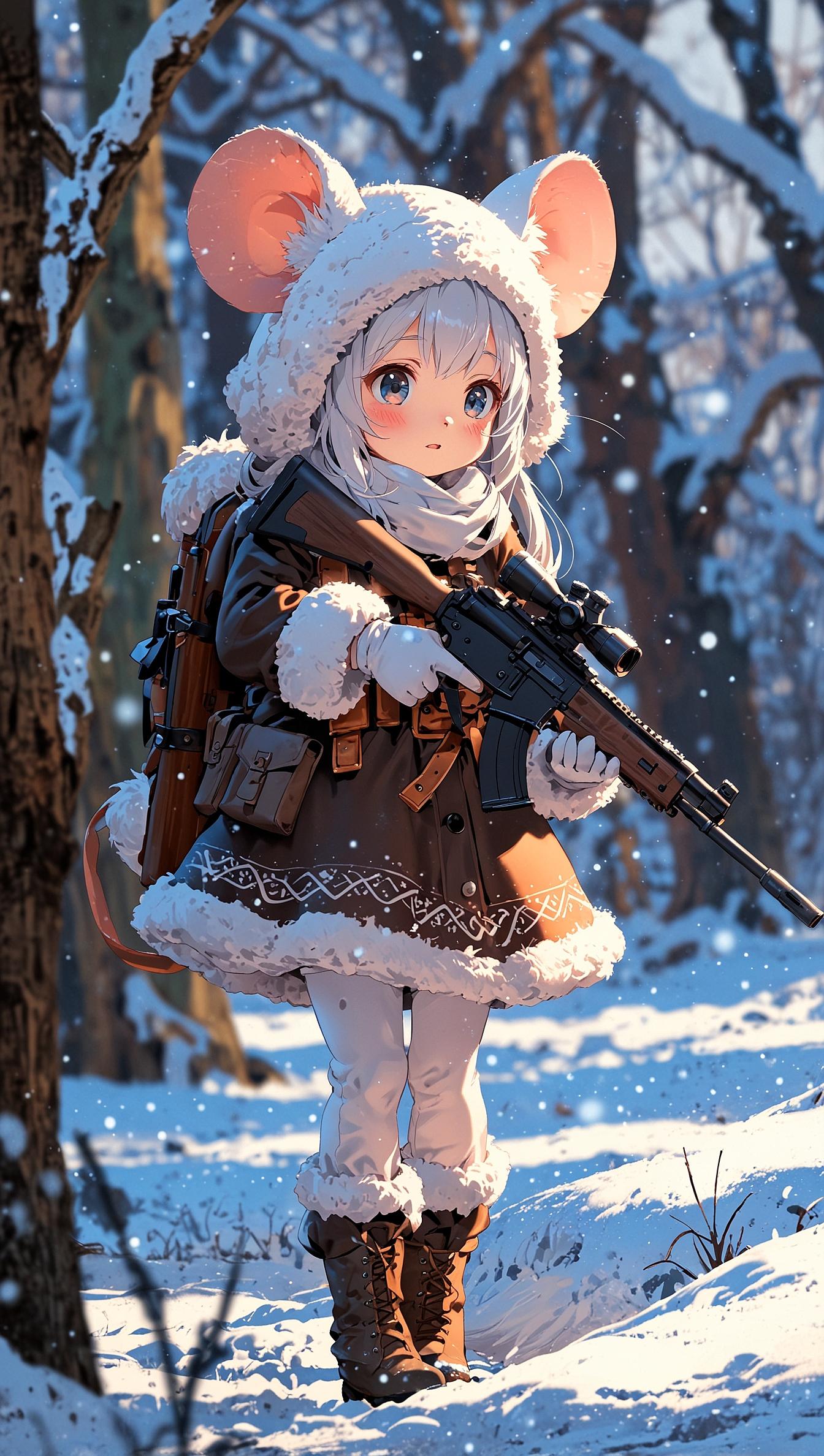 マタギのねず耳ちゃん