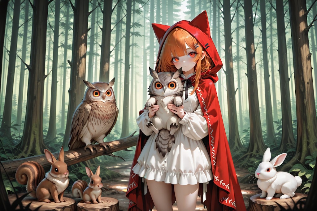 apricotハロウィン。　赤ずきんちゃん。