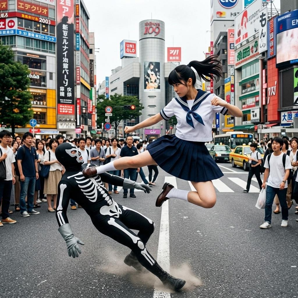 ライダーキック！