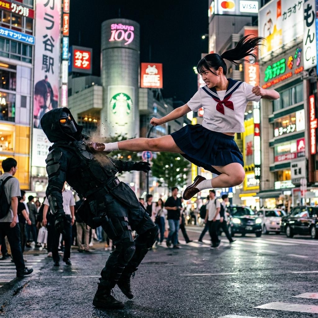 ライダーキック！